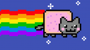 Nyan Cat could not resist the NFT fever